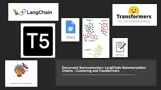 Document Summarization: Langchain Summarization Chains , Clustering and  LLMs #machinelearning