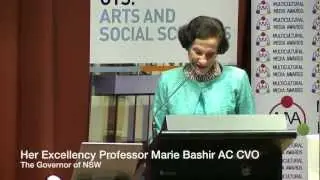 The Acting Governor General Prof Marie Bashir opens Multicultural Media Conference