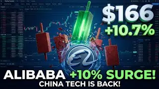 Alibaba SURGES 10%! BABA Bullish Breakout: Is the AI Narrative Finally Killing the Bear Case?