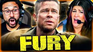 FURY (2014) MOVIE REACTION – BRAD PITT’S FINAL STAND LEFT US DEVASTATED! - FIRST TIME WATCHING
