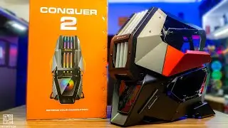 Gabinete Conquer 2 da Cougar Full Tower, diferente de tudo que você já viu!