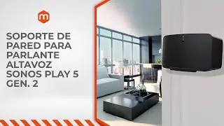 Instalaci&oacute;n de Soporte de Pared para Parlante Altavoz - BS505