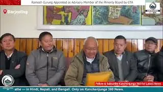 Ramesh Gurung Appointed As Advisory Member Of The Minority Board By GTA.