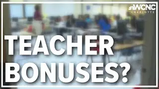 Cabarrus County school board to discuss teacher bonuses