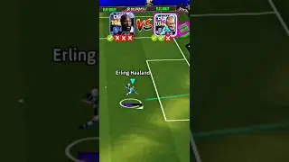 Haaland 106 Showtime vs Lukaku Finishing challenge #pes #efootball2025 #efootball2026 #shorts