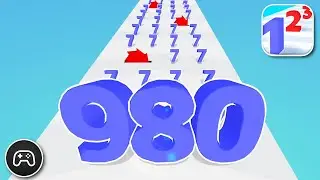 Number Master: Run and Merge - Gameplay Walkthrough Part 12 - Game Levels 110-114 (iOS, Android)