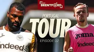 TRAINING IN PORTUGAL 🇵🇹 | Teqball, shooting masterclass and beach competitions ☀️ | Inside Brentford