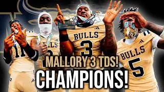 MALLORY'S MASTERCLASS! West Boca 31-0 Shutout: Grant Edmond & Tray Mitchell Dominate 6A Final!