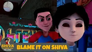 Blame It On Shiva | Shiva Cartoon Story In Telugu | Shiva Episode 185 | Shiva Tv Show 2025 Telugu
