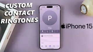 Как установить персонализированные рингтоны для разных контактов на iPhone 15 и iPhone 15 Pro