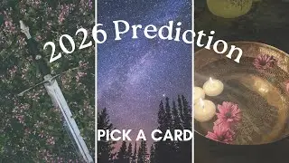 *2026 PREDICTION* 🥠 Love l Career l Personal Growth 🦋 PICK A CARD 🔮