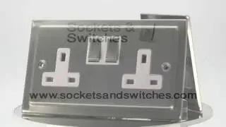 Victorian Satin Nickel Sockets and Switches