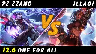 Pz Zzang - 5 Yasuo vs 5 Illaoi | One For All 2022 Patch 12.6 - Yasuo Gameplay