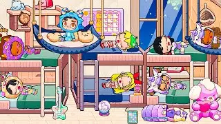 PIJAMA PARTY AVEC TOUTE LA CLASSE DES JUMEAUX SUR AVATAR WORLD ! MISS QUEEN 👑