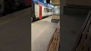 Early morning train spotting at Brussels Nord. #brussels #train #thenomadicrailer