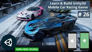 Unity Lap System Finish Line for Cars | Unity 3d Mobile Game Development Course | Car Racing Game