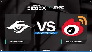 Team Secret vs Weibo Gaming | R6 Siege X at EWC 25 - Day 3 - Quarterfinals