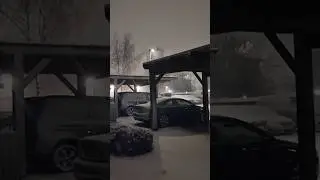 STORM GORETTI HAS STARTED TO HIT US #shorts #shortvideo #snow #trending @motorhomebeasts