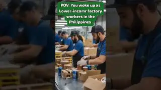 POV:You woke up in lower income factory workers in the Philippines