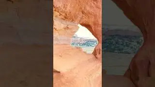 Looking Glass Rock Moab&rsquo;s Hidden Arch You Can Climb Into #LookingGlassRock #MoabUtah #utahhiddengems