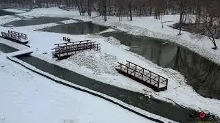 Lake Station New Dam! Check out all the work done and much more to come drone footage