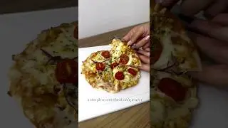 Pizza de Rap 10 saud&aacute;vel #receitasfit #emagrecer #pizza