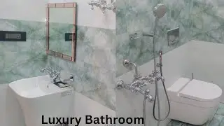 Luxury Bathroom || Big Bathroom || New Design Bathroom || Jaquar Faucets || Plumbing Work Telugu