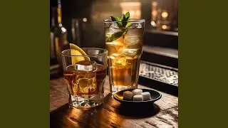 Whiskey and iced tea