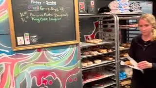 &lsquo;The Veganizer&rsquo; Steve Mittleman visits The Doughnut Project with Coco Paladino
