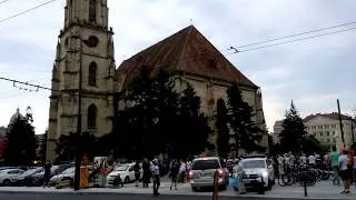 Toronymuzsika a Szent Mih&aacute;ly-templom torny&aacute;b&oacute;l (KMN 2017)