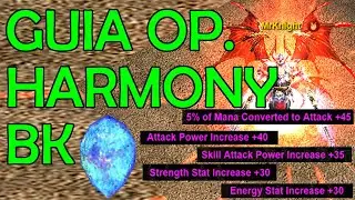 Guia Opcion Harmony Bk Mu Online Mu Moradito