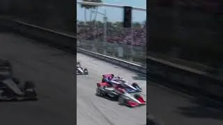 POWER move at IndyCar Long Beach start 😤