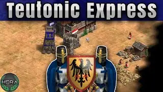 Teutonic Knight + Siege Tower Express!
