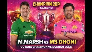 MATCH  52  GUYANA  VS  DURBAN