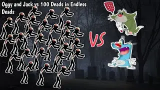 Oggy and Jack vs 100 Deads in Endless Deads!!(Stick War Legacy!!!)