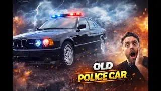 BMW E34 M5 POLICE CAR Preservation!