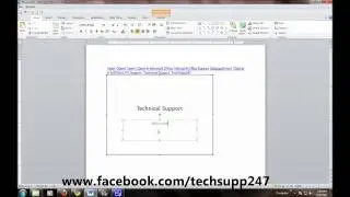 Insert Objects Into Microsoft Word 2010