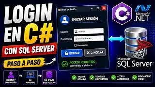 Login in C# with SQL Server | Step-by-Step Login System