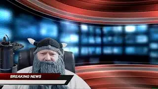 SATELLITE CRASH newscast
