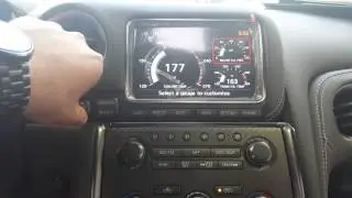 Inside 2016 Nissan GTR Preview Multifunction Display