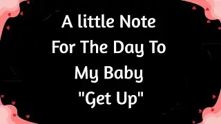Cool Sweet Note To My Sunshine❤ Today Is Just A Starting Point, You Can Do It💪 You're Strong 
