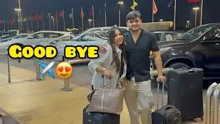 Bhai and bhabhi left for thailand 😍 | eid dinner with mama and umema ❤️