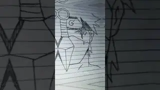 Kakashi Hatake Drawing 🔥 #shorts #drawing #art #kakashi