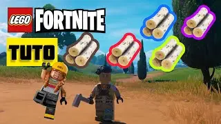 Obtenir tous les types de bois sur Lego Fortnite