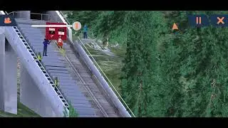 Upadek Daniela Andre Tande w Planicy. | Odwzorowanie w Fine Ski Jumping #1