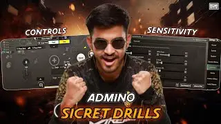 Admino Gaming Sensitivity 💀 Admino Control Code | Admino Sicret Drills!!