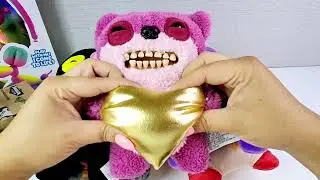 UNBOXING BIG COLLECTION ZURU GOLD FUGGLER | FUNNY UGLY MONSTER| ASMR