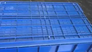 IB Pallets - strong plastic crates with lids 1