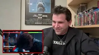 Superman Vs Ultraman and The Engineer Fight with Healthbars   REACTION