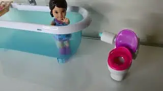 Toddler Barbie Learns about Potty Training! NO TALKING/MUSIC ONLY!! Calm & Relaxing!